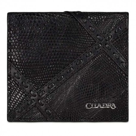 Cartera Triple Para Caballero Cuadra Negro B3034LT