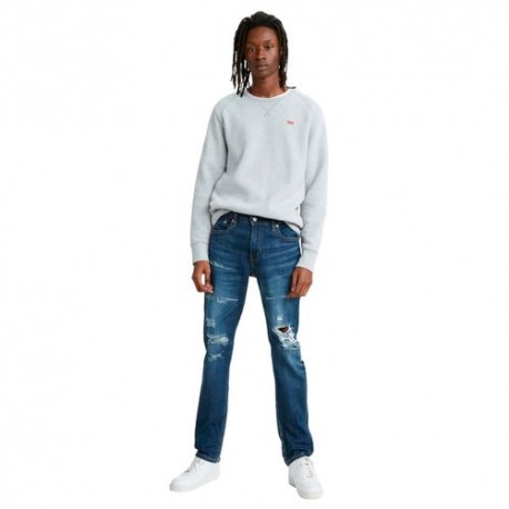 Pantalón De Mezclilla Levis 511 Slim Fit Azul 04511-4478