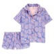 Pijama Corta Niña Carters Azul 3O828510