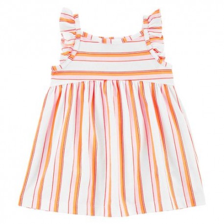 Vestido Casual Niña Carters Naranja 1O966210