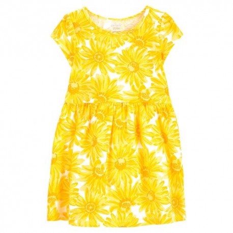 Vestido Casual Niña Carters Amarillo 2O864810