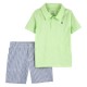 Conjunto Casual Niño Carters Verde 2O867810