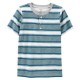 Playera Casual Manga Corta Niño Carters Gris 3O891610