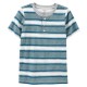 Playera Casual Manga Corta Niño Carters Gris 3O891610