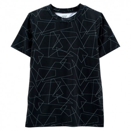 Playera Casual Manga Corta Niño Carters Negro 3O959610