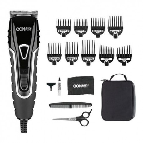 Recortadora Conair Alámbrica De 16 Piezas 2 En 1 Hc2000Es