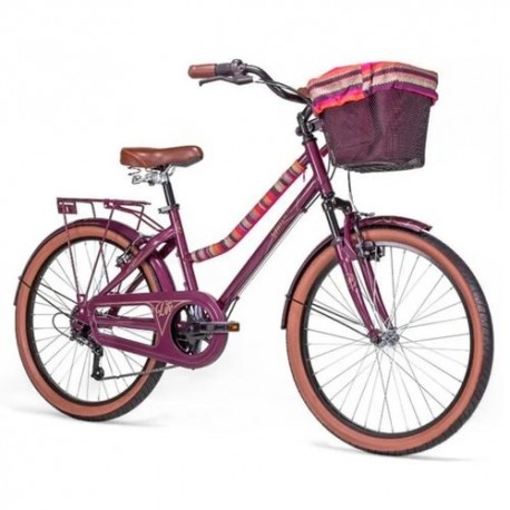 Bicicleta De Montaña Mercurio Life R24 6V Morado 300536
