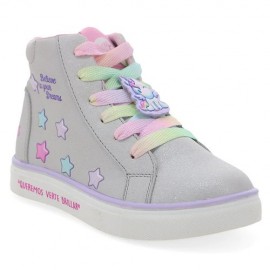 Tenis Urbano Para Niña Ónix Plateado 93949