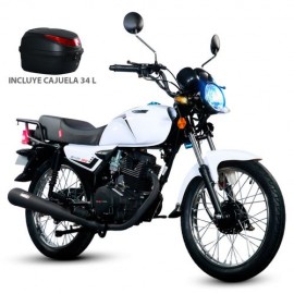 Motocicleta De Trabajo Bds Beaver Blanco 2023 150CC