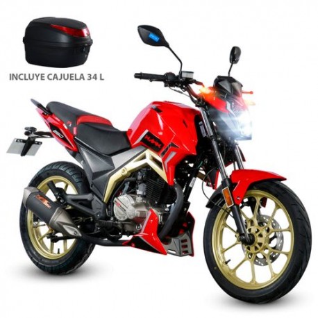 Motocicleta Urbana Sport Bds Rojo Hawk 250 2023