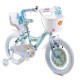 Bicicleta Para Niña Benotto Flower Power R16 Aqua Claro Azul BMXFLOWERPOWE