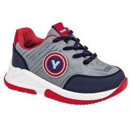 Tenis Casual Para Niño Yuyin Azul Marino 23161
