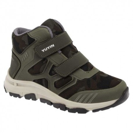 Tenis Casual Para Niño Yuyin Verde Milatar 21233