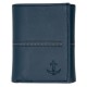 Cartera Triple Para Caballero Cabo Rojo Azul 8011