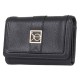 Cartera Flap Para Dama Cloe Mediana Negro 2BICO22906NEG