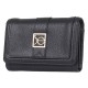 Cartera Flap Para Dama Cloe Mediana Negro 2BICO22906NEG